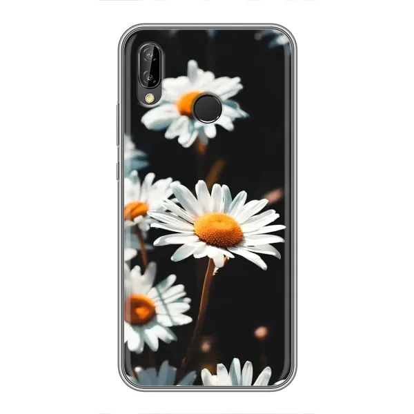 Чехол с рисунком «Белые ромашки» для Huawei P20 Lite (ANE-L02) Чехол с рисунком «Белые ромашки» для Huawei P20 Lite (ANE-L02)