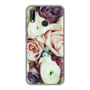 Чохли з принтом Троянд для Huawei P20 Lite, Ane-L02 (Букет Троянд)