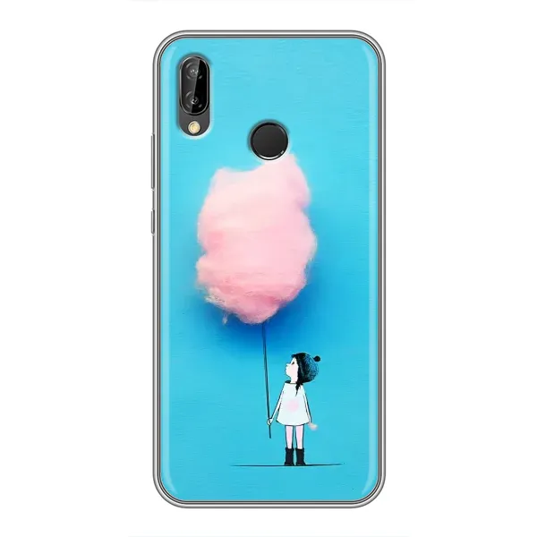 Чехол с рисунком «Девочка с тучкой» для Huawei P20 Lite (ANE-L02) Чехол с рисунком «Девочка с тучкой» для Huawei P20 Lite (ANE-L02)