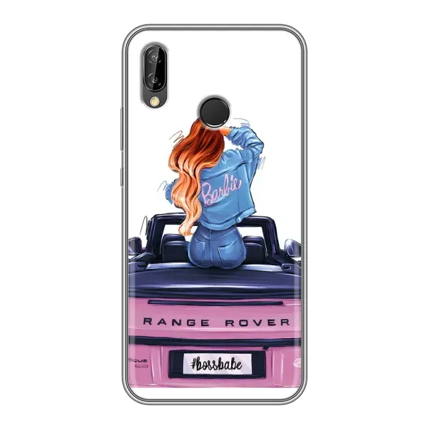 Чехол с рисунком «Девушка на машине» для Huawei P20 Lite (ANE-L02) Чехол с рисунком «Девушка на машине» для Huawei P20 Lite (ANE-L02)