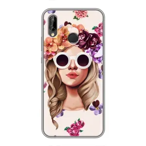 Чехол с картинкой Модные Девчонки Huawei P20 Lite, Ane-L02 (Девушка в очках)