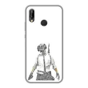 Чохол з картинкою "Герой Pubg" на Huawei P20 Lite, Ane-L02 (З літер)
