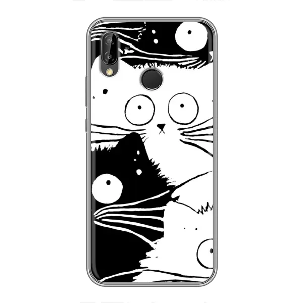 Чехол с рисунком «КОТИКИ» для Huawei P20 Lite (ANE-L02) Чехол с рисунком «КОТИКИ» для Huawei P20 Lite (ANE-L02)