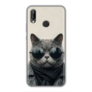 Чехол на тематику: Коты для Huawei P20 Lite (ANE-L02) (Модный кот)