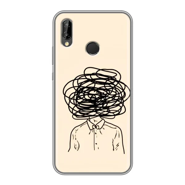 Чехол с рисунком «Мысли» для Huawei P20 Lite (ANE-L02) Чехол с рисунком «Мысли» для Huawei P20 Lite (ANE-L02)