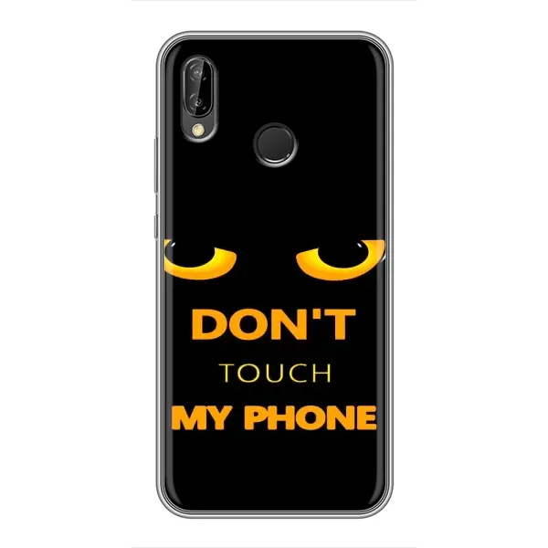 Чехол с рисунком «Не трогай мой телефон» для Huawei P20 Lite (ANE-L02) Чехол с рисунком «Не трогай мой телефон» для Huawei P20 Lite (ANE-L02)