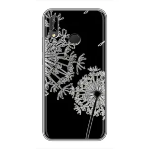 Силіконовий Чохол з кульбабками на Huawei P20 Lite, Ane-L02 (Кульбаба)