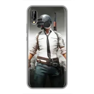Чохол з картинкою "Герой Pubg" на Huawei P20 Lite, Ane-L02 (Пабг)