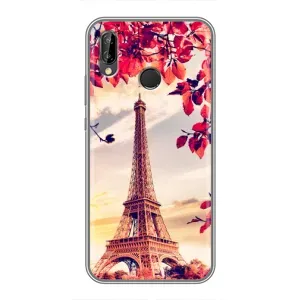 Чехол с Эйфелевой башней на Huawei P20 Lite, Ane-L02 (Paris photo)