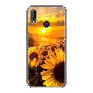 Чохол з Квітами для Huawei P20 Lite, Ane-L02 (поле соняшників)