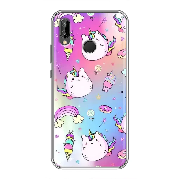 Чехол с рисунком «Радуга и Единорог» для Huawei P20 Lite (ANE-L02) Чехол с рисунком «Радуга и Единорог» для Huawei P20 Lite (ANE-L02)