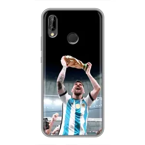 Чохли Лео Мессі Аргентина для Huawei P20 Lite, Ane-L02 (Щасливий Мессі)
