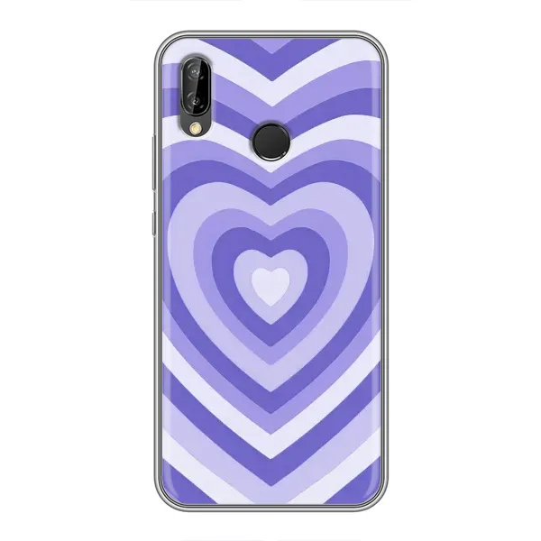 Чехол с рисунком «Сердце фиолет» для Huawei P20 Lite (ANE-L02) Чехол с рисунком «Сердце фиолет» для Huawei P20 Lite (ANE-L02)