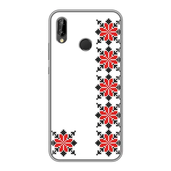 Чехол с рисунком «Силуэт вышиванки» для Huawei P20 Lite (ANE-L02) Чехол с рисунком «Силуэт вышиванки» для Huawei P20 Lite (ANE-L02)