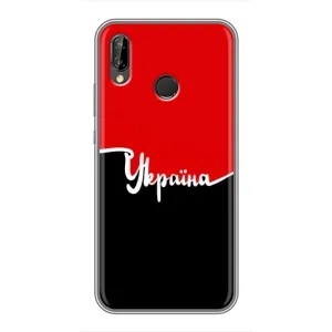 Чехлы УПА (Красно-Чёрный) на Huawei P20 Lite, Ane-L02 (Украина УПА)