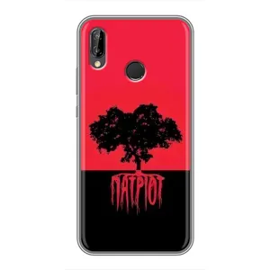 Чехлы УПА (Красно-Чёрный) на Huawei P20 Lite, Ane-L02 (УПА Патриот)