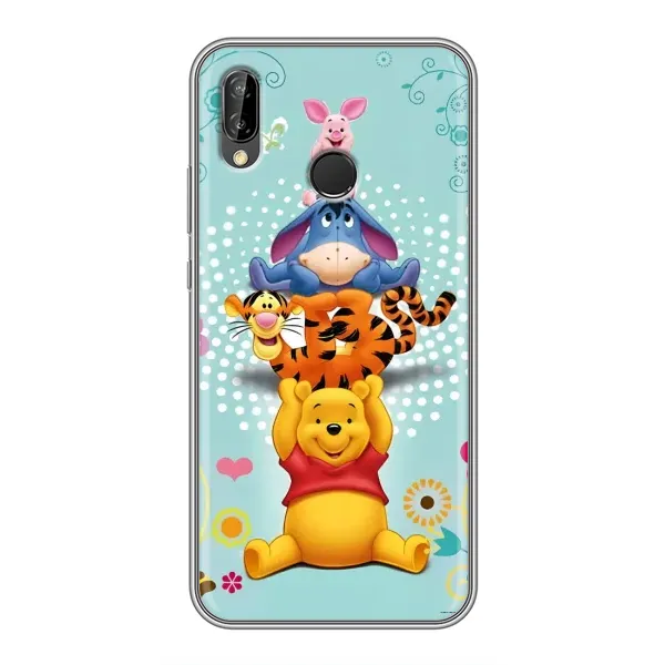 Чехол с рисунком «Винни Пух и друзья» для Huawei P20 Lite (ANE-L02)
