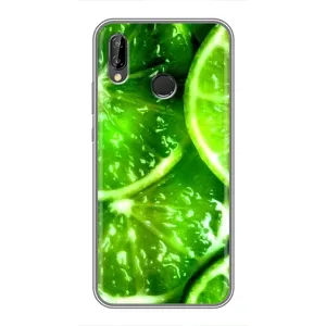 Чехол с изображением вкусной еды для Huawei P20 Lite, Ane-L02 (Яркий ЛАЙМ)
