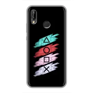 Чехол КИБЕРСПОРТ для Huawei P20 Lite, Ane-L02 (Значки Sony)