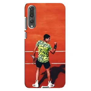 Чохли з прінтом Спортивна тематика для Huawei P20 Pro, CLT-L04 (Алькарас Тенісист)
