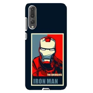 Чехол Супергерой Железный человек на Huawei P20 Pro, CLT-L04 (Art Iron man)