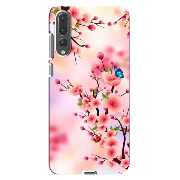 Чохол з малюнком «Метелики на сакурі» для Huawei P20 Pro (CLT-L04) Чохол з малюнком «Метелики на сакурі» для Huawei P20 Pro (CLT-L04)