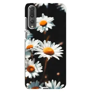 Чохол з ромашками на Huawei P20 Pro, CLT-L04 (Білі ромашки)