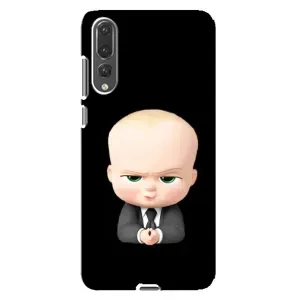 Мультяшный принт на Чехол для Хуавей П20 Про (Бос)
