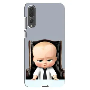 Мультяшный принт на Чехол для Хуавей П20 Про (BOSS)