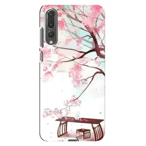 Чохол з картинкою Сакури на Huawei P20 Pro, CLT-L04 (Чайна церемонія)