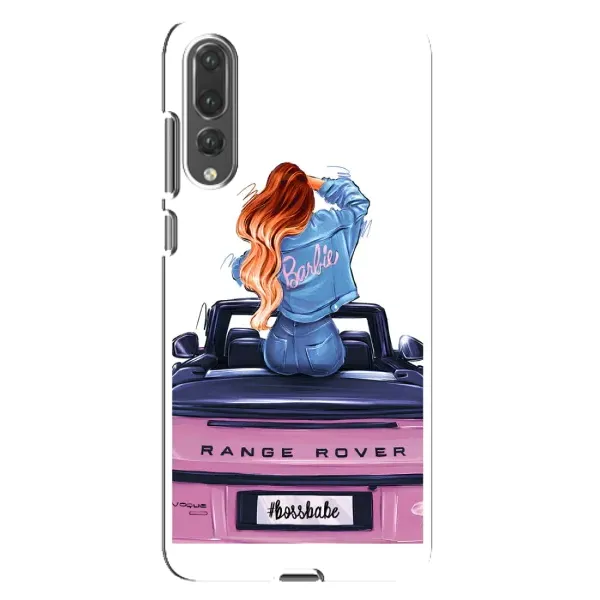 Чехол с рисунком «Девушка на машине» для Huawei P20 Pro (CLT-L04) Чехол с рисунком «Девушка на машине» для Huawei P20 Pro (CLT-L04)