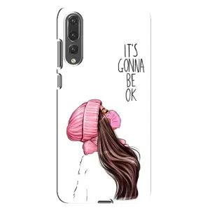 Чехол Стильные девушки на Huawei P20 Pro, CLT-L04 (Девушка в маске)