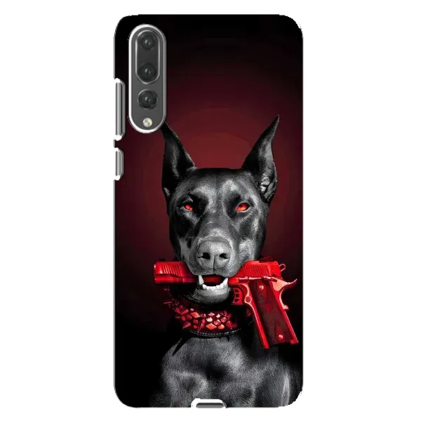 Чехол с рисунком «Доберман злой» для Huawei P20 Pro (CLT-L04) Чехол с рисунком «Доберман злой» для Huawei P20 Pro (CLT-L04)