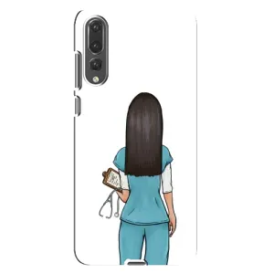 Силіконовий бампер (Працівники) на Huawei P20 Pro, CLT-L04 (Лікар)