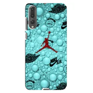 Силіконовый Чохол Nike Air Jordan на Хуавей П20 Про (Джордан Найк)
