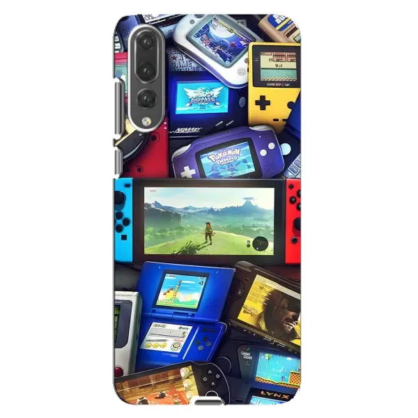 Чехол с рисунком «Джойстики» для Huawei P20 Pro (CLT-L04)