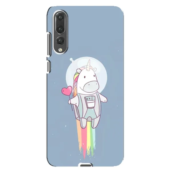 Чехол с рисунком «Единорог космонавт» для Huawei P20 Pro (CLT-L04)