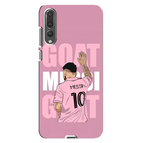 Чехол с рисунком «GOAT MESSI» для Huawei P20 Pro (CLT-L04)