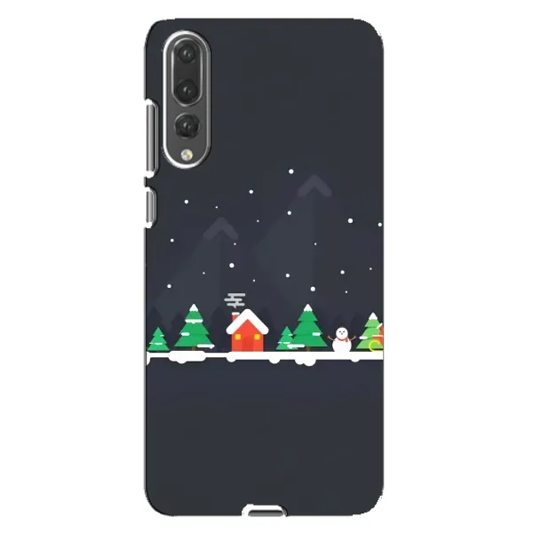 Чехол с рисунком «Город зимний» для Huawei P20 Pro (CLT-L04) Чехол с рисунком «Город зимний» для Huawei P20 Pro (CLT-L04)