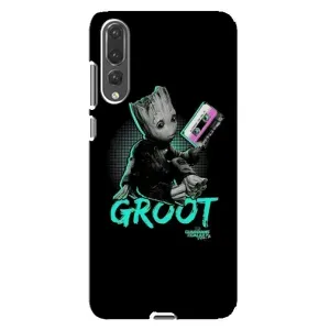 Чехол Супергерои Марвел на Хуавей П20 Про (Groot)