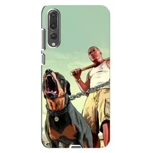 Чехол с рисунком «GTA» для Huawei P20 Pro (CLT-L04)