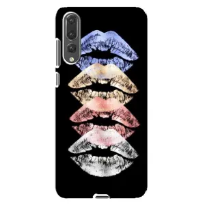 Чехол Стильные девушки на Huawei P20 Pro, CLT-L04 (Губы)