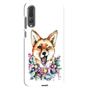 Чехол с Лисичкой для Huawei P20 Pro, CLT-L04 (Хитрая лиса)