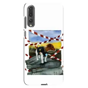 Чехол с принтом Собаки Патрон для Huawei P20 Pro, CLT-L04 (Храбрый Патрон)