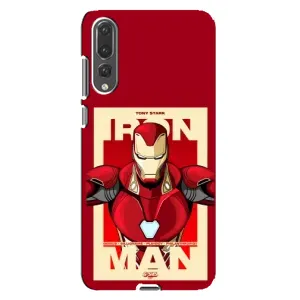 Чехол Супергерой Железный человек на Huawei P20 Pro, CLT-L04 (Iron man)