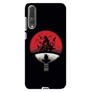 Чохли з принтом Ітачі Учіха на Huawei P20 Pro, CLT-L04 (Ітачі на чорному)