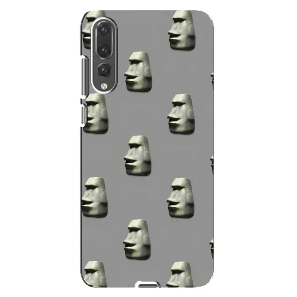 Чехол с рисунком «Каменное лицо» для Huawei P20 Pro (CLT-L04) Чехол с рисунком «Каменное лицо» для Huawei P20 Pro (CLT-L04)