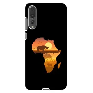 Літній Чохол на Huawei P20 Pro, CLT-L04 (Карта)