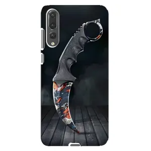 Чехол с рисунком «Кинжал КС ГО» для Huawei P20 Pro (CLT-L04)
