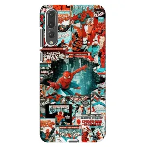 Чехол Супергерой Человека Паука на Huawei P20 Pro, CLT-L04 (Комиксы Человек Паук)